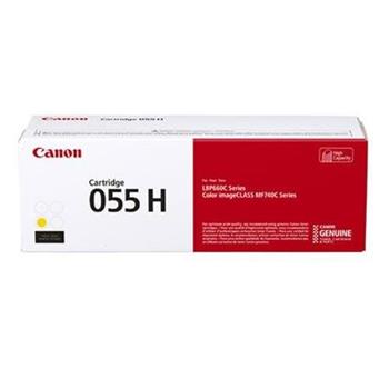 Canon cartridge 055H yellow (SLEVA/OBAL)