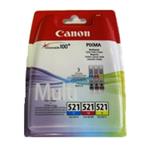 Canon cartridge CLI-521C/M/Y multipack