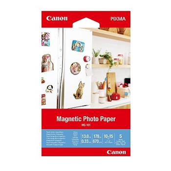 Canon magnetický fotopapír MG-101 5 kusů, 10 x 15cm, 670g