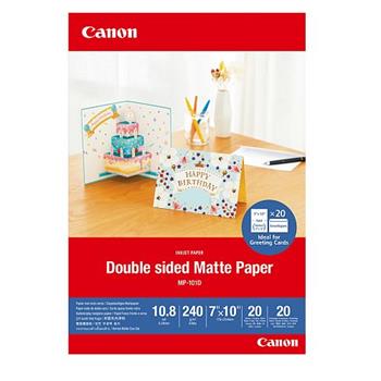 Canon papír MP-101D 17,8 x 25,4cm (7x10") 20 listů, 240g/m2, oboustranný matný