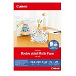 Canon papír MP-101D 17,8 x 25,4cm (7x10") 20 listů, 240g/m2, oboustranný matný