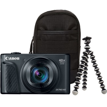Canon PowerShot SX740 HS LITE černý Travel Kit SR