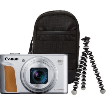 Canon PowerShot SX740 HS LITE stříbrný Travel Kit