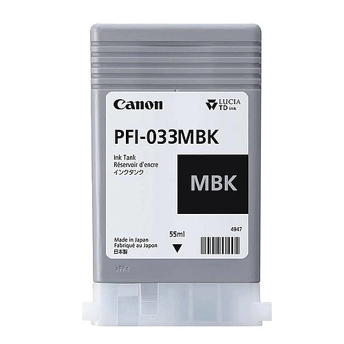 Canon cartridge PFI-033MBK 55ml